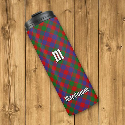 Clan MacGowan Tartan Thermosbeker