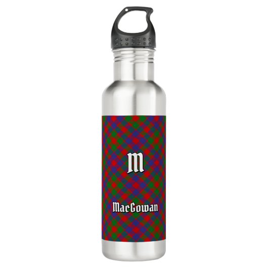 Clan MacGowan Tartan Waterfles (Voorkant)