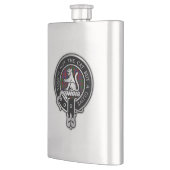 Clan MacGowan Wapen & Tartan Flacon (Links)