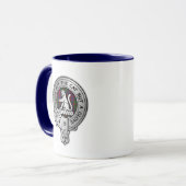 Clan MacGowan Wapen & Tartan Mok (Voorkant links)