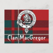 Clan MacGregor Briefkaarten (Voorkant)