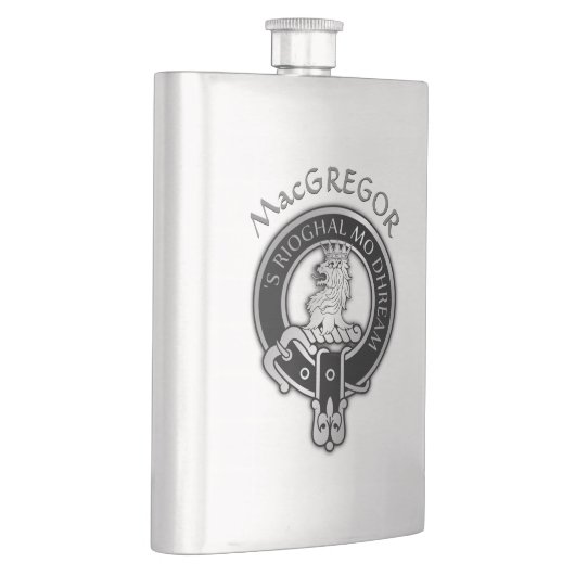 Clan MacGregor Crest Flask Flacon (Rechts)