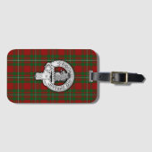 Clan MacGregor Crest & Tartan Bagagelabel