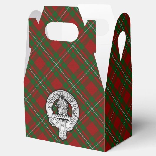 Clan MacGregor Crest & Tartan Bedankdoosjes (Geopend)
