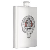 Clan MacGregor Crest & Tartan Flacon (Rechts)