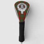 Clan MacGregor Crest &Tartan Golfheadcover (Voorkant)