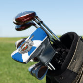 Clan MacGregor Crest & Tartan Golfheadcover (Insitu)