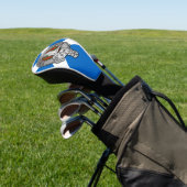 Clan MacGregor Crest & Tartan Golfheadcover (Insitu)