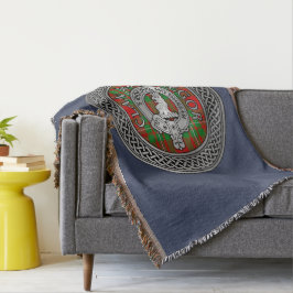 Clan MacGregor Crest & Tartan Knot Deken