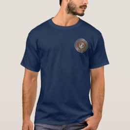 Clan MacGregor Crest & Tartan Knot T-shirt