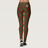 Clan MacGregor Crest & Tartan Leggings (Achterkant)