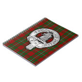 Clan MacGregor Crest & Tartan Notitieboek (Linkerzijde)