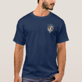 Clan MacGregor Crest & Tartan T-shirt (Voorkant)