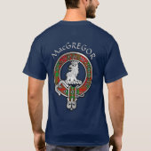 Clan MacGregor Crest & Tartan T-Shirt (Achterkant)