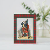 Clan MacGregor  Illustratie Tartan Lijst Briefkaart (Staand voorkant)