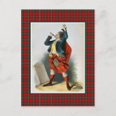 Clan MacGregor  Illustratie Tartan Lijst Briefkaart (Voorkant)