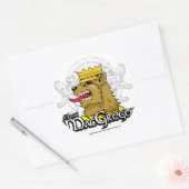 Clan MacGregor Ronde Sticker (Envelop)