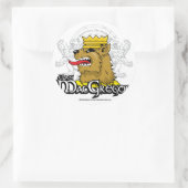 Clan MacGregor Ronde Sticker (Tas)