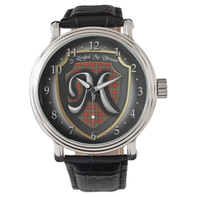 Clan MacGregor Scotland Celebration Watch Horloge (Voorkant)