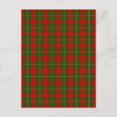 Clan MacGregor Tartan Briefkaart (Voorkant)
