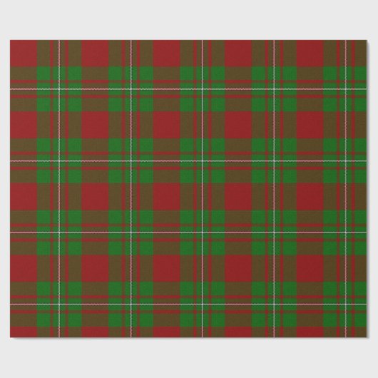 Clan MacGregor Tartan Cadeaupapier (Vlak)