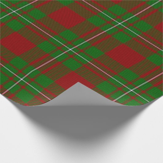 Clan MacGregor Tartan Cadeaupapier (Hoek)