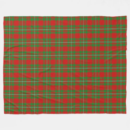 Clan MacGregor Tartan Fleece Deken (Voorkant (Horizontaal))