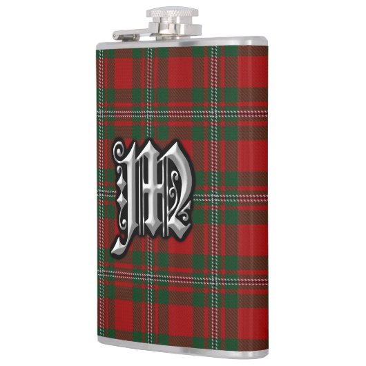 Clan MacGregor Tartan Old Scotland Flask Heupfles (Links)