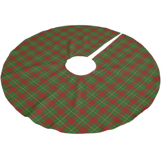 Clan MacGregor Tartan Pset Kerstboom Rok (Gekanteld)