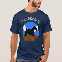 Clan MacGregor Tartan & Scottie T-shirt