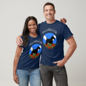 Clan MacGregor Tartan & Scottie T-shirt (Unisex)
