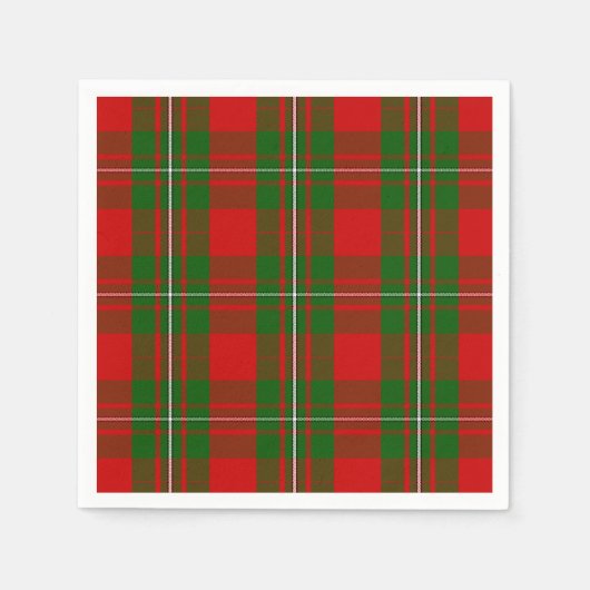 Clan MacGregor Tartan Servet (Voorkant)