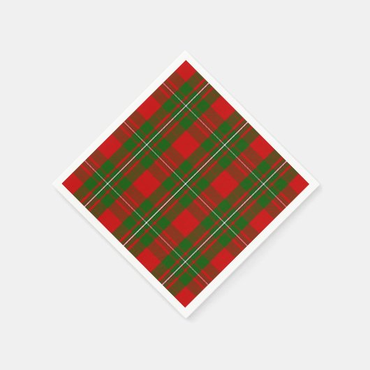 Clan MacGregor Tartan Servet (Hoek)