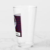 Clan Machlachlan Crest Badge &Tartan  Glas (Links)