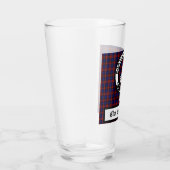 Clan Machlachlan Crest Badge &Tartan  Glas (Rechts)
