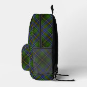 Clan MacInnes Crest over tartan Bedrukte Rugzak (Rechts)
