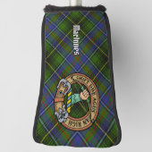 Clan MacInnes Crest over Tartan Golfheadcover (Draai 90)