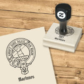 Clan MacInnes Crest Rubberstempel