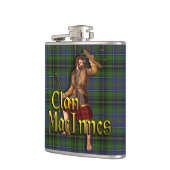 Clan MacInnes Old Scotland Flask Heupfles (Links)