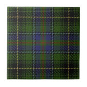 Clan MacInnes Schotse uitdrukkingen Tartan Tegeltje (Voorkant)