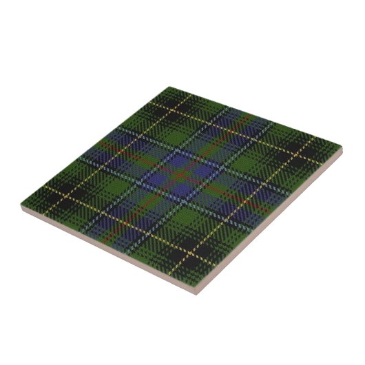 Clan MacInnes Schotse uitdrukkingen Tartan Tegeltje (Zijkant)