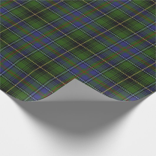 Clan MacInnes Scottish Tartan Cadeaupapier (Hoek)
