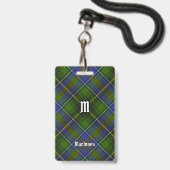 Clan MacInnes Tartan Badge (Voorzijde met lanyard)