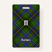 Clan MacInnes Tartan Badge (Voorkant)