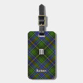 Clan MacInnes Tartan Bagagelabel (Voorkant verticaal)
