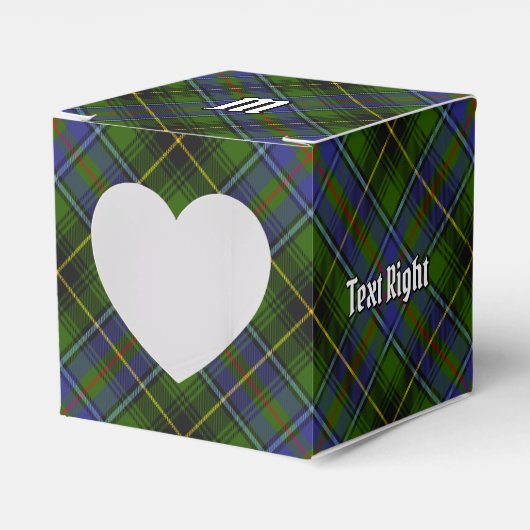 Clan MacInnes Tartan Bedankdoosjes (Voorkant Zijde)