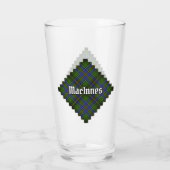 Clan MacInnes Tartan Glas (Achterkant)