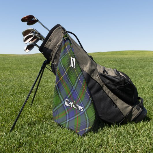Clan MacInnes Tartan Golfhanddoek (Groen)