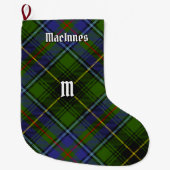 Clan MacInnes Tartan Grote Kerstsok (Voorkant)