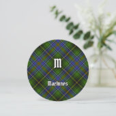 Clan MacInnes Tartan Kaart (Staand voorkant)